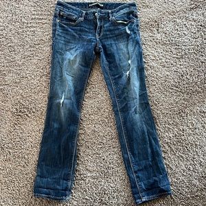 Straight leg jeans
